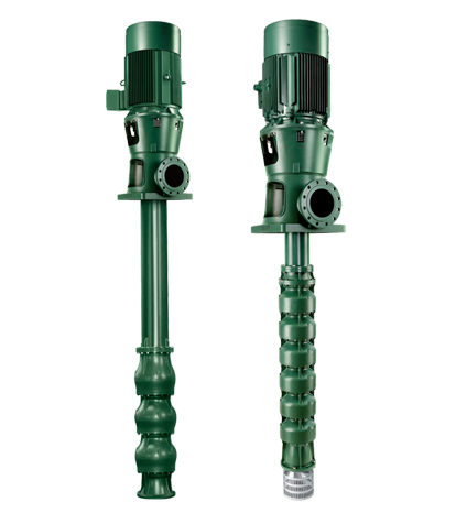 Vertikal linje axel turbinpump 8" P8B serie