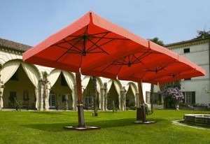 Solskydd parasol av akryl MS412A 400x1200