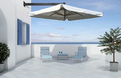 Solskydd parasol av PVC FL3P Ø300