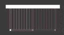 Solskydd pergola Bioclimatic twist lateralt lutande Par, modul 4 inlägg 