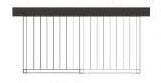 Solskydd Energipergola lateralt lutande E-twist Par, modul 1 inlägg